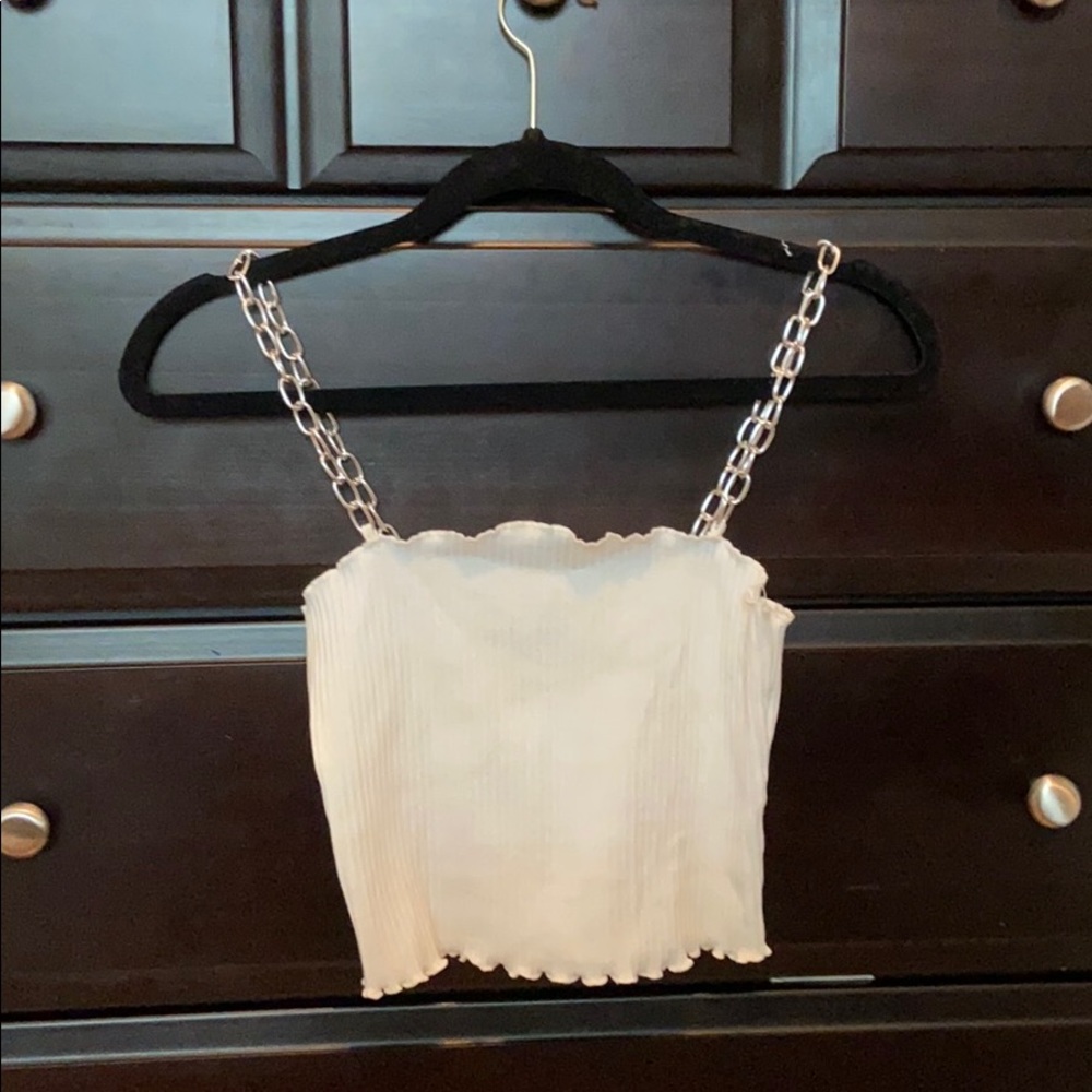 Dolls Kill white chain top